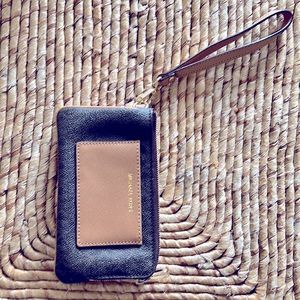 Michael Kors dual pocket clutch